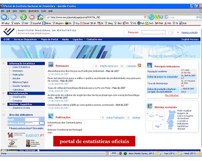 INE -Novo Portal